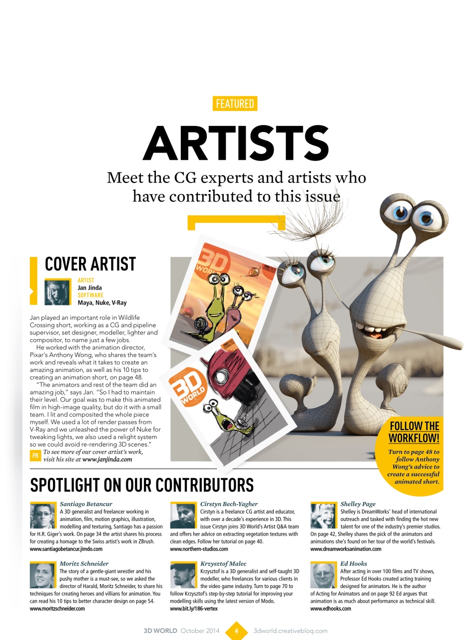 3D World Preview Pages