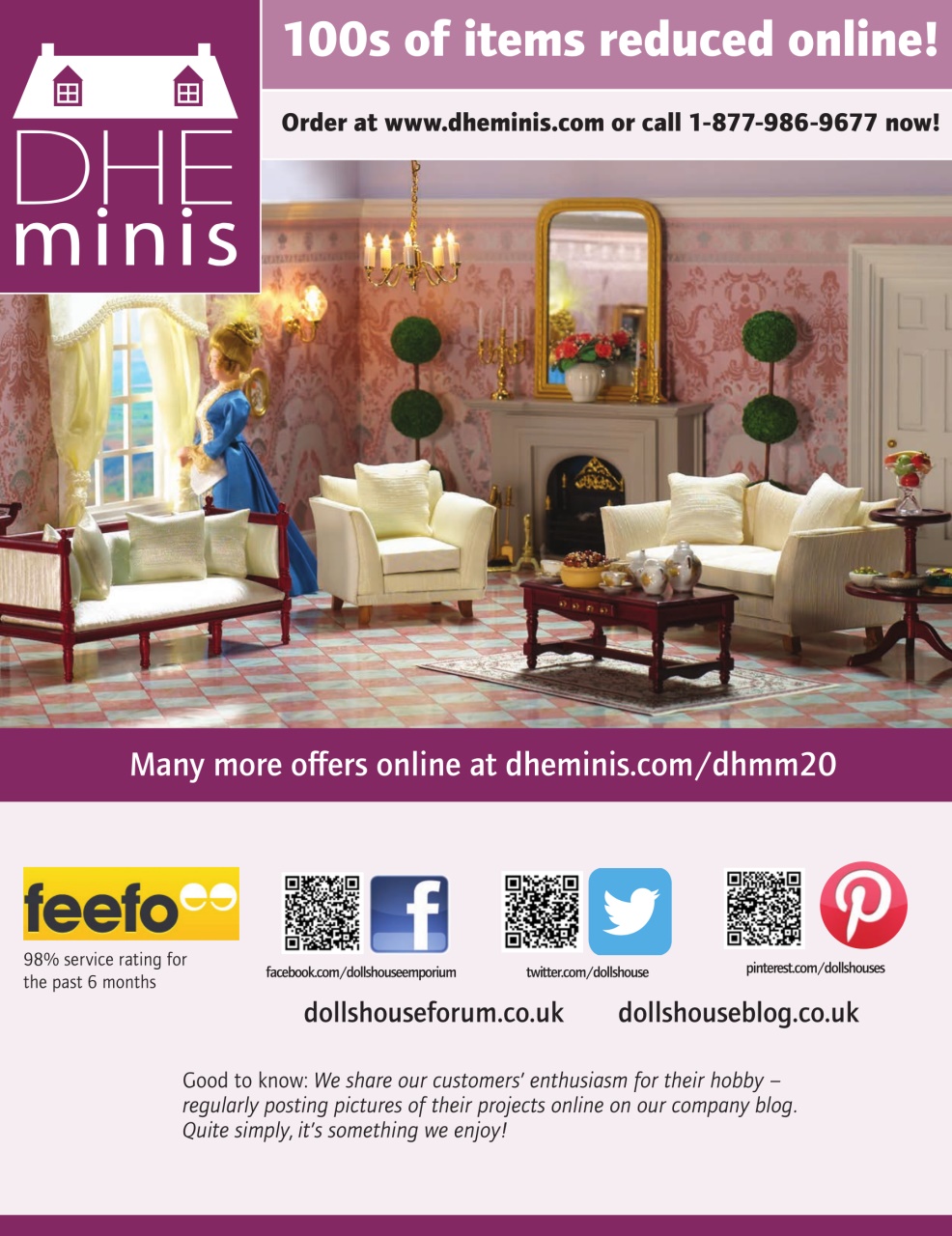 Dollhouse Miniatures Preview Pages