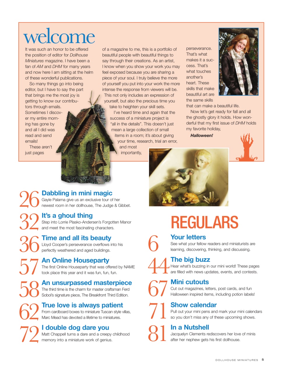 Dollhouse Miniatures Preview Pages