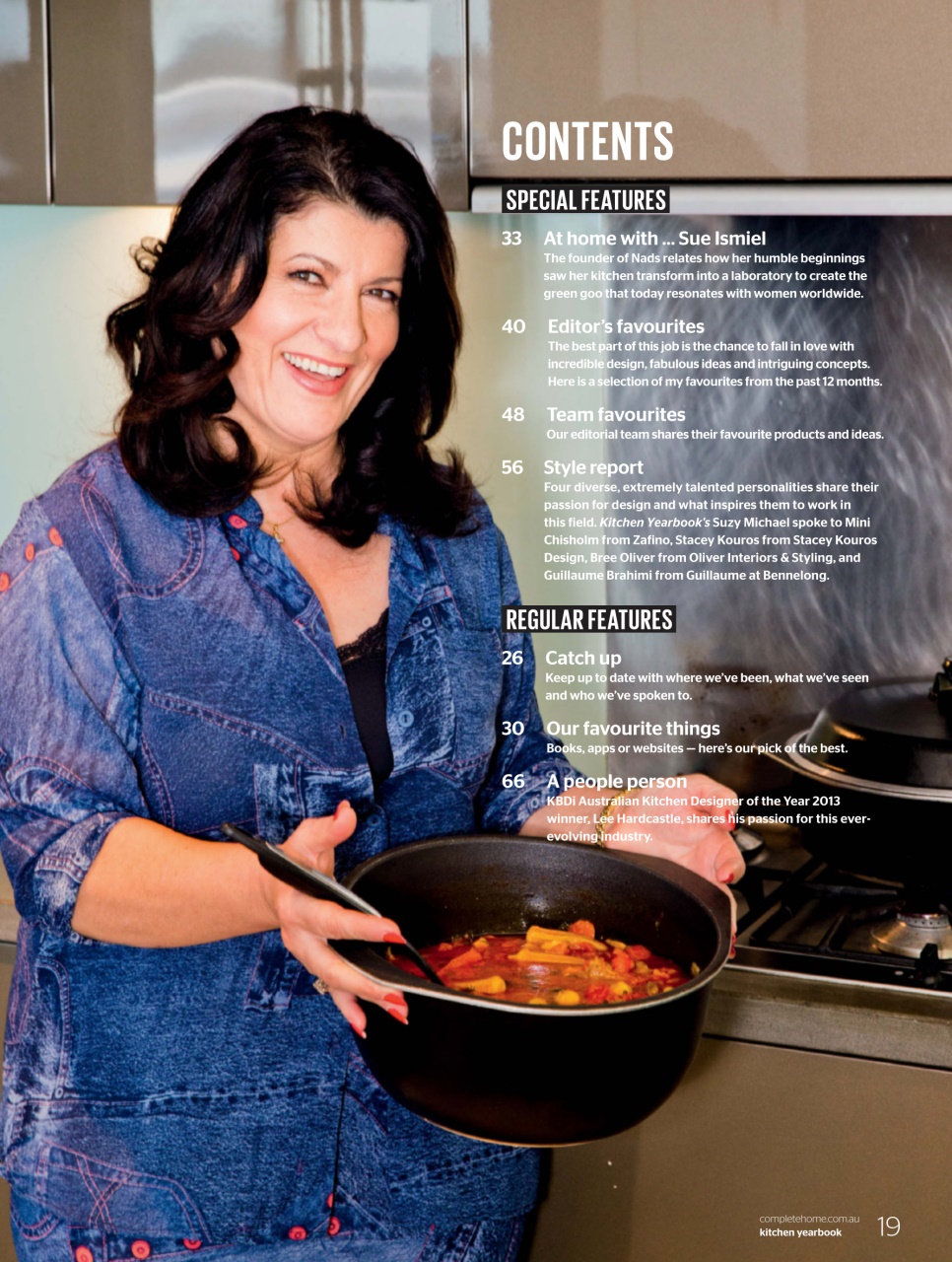 Kitchen Yearbook Preview Pages