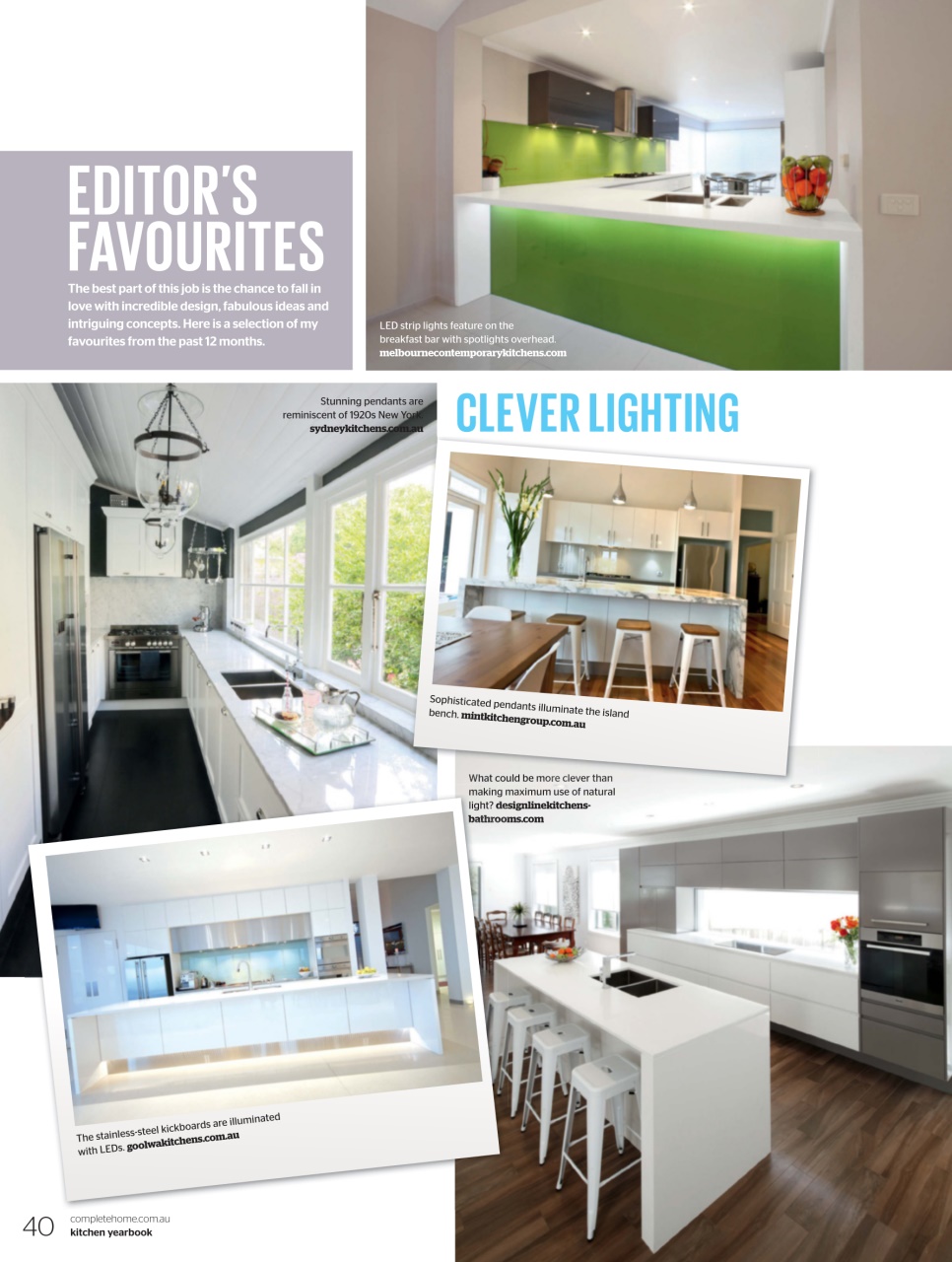 Kitchen Yearbook Preview Pages