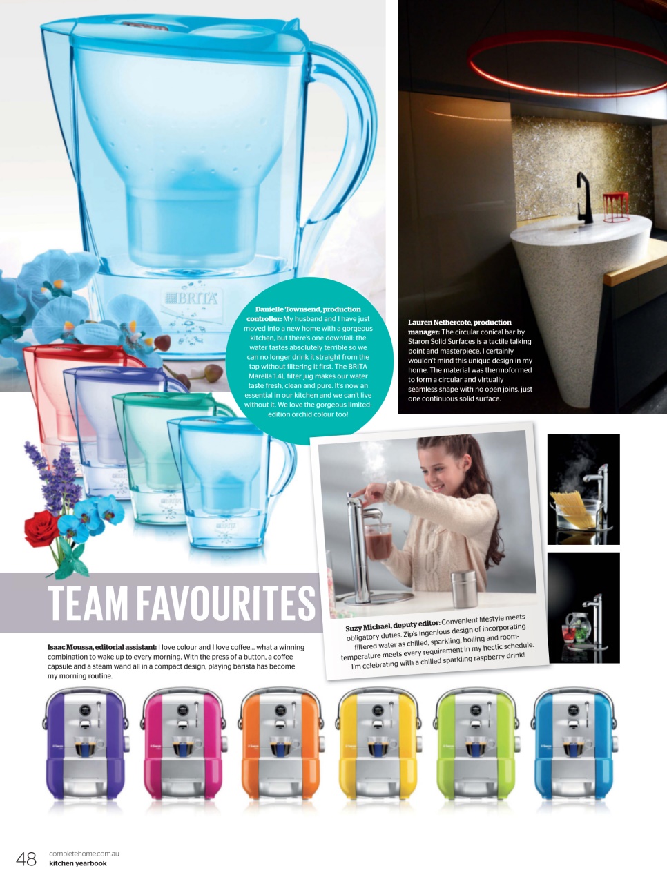 Kitchen Yearbook Preview Pages