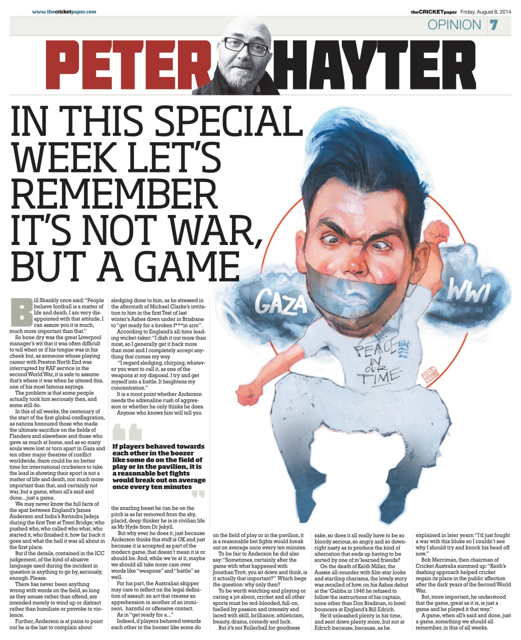 The Cricket Paper Preview Pages