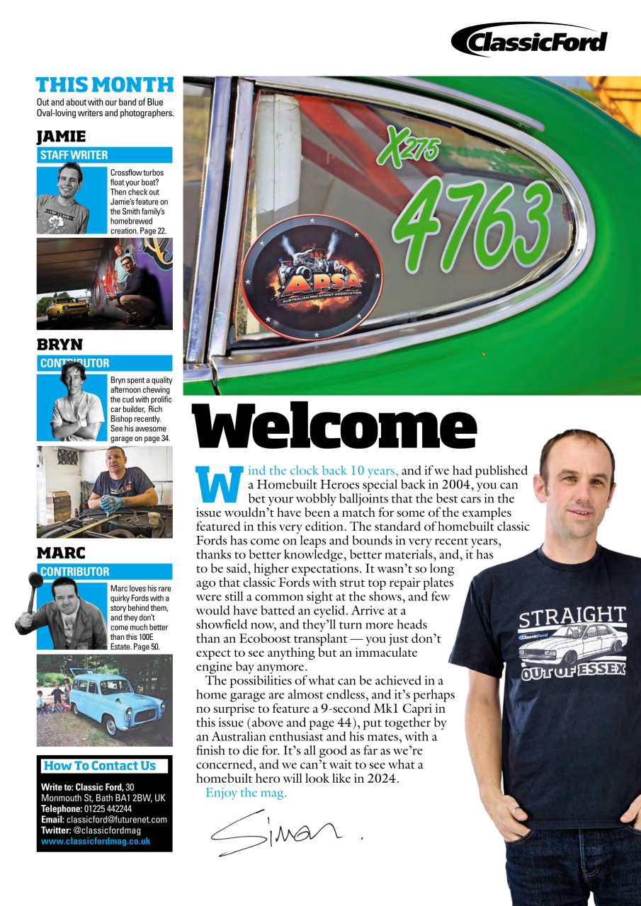 Classic Ford Preview Pages