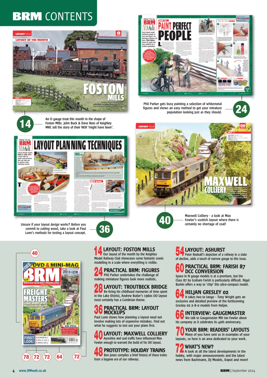 British Railway Modelling (BRM) Preview Pages