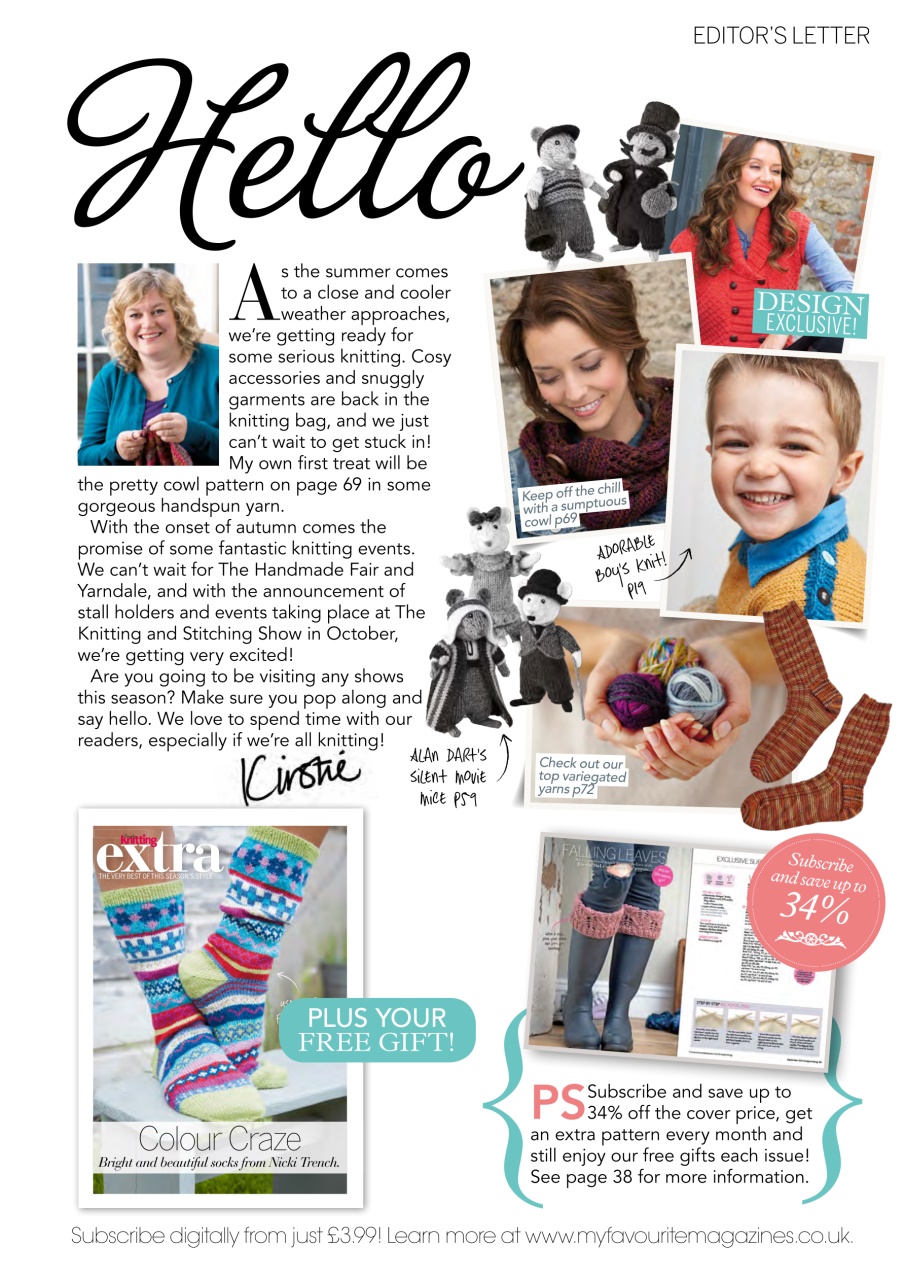 Simply Knitting Preview Pages