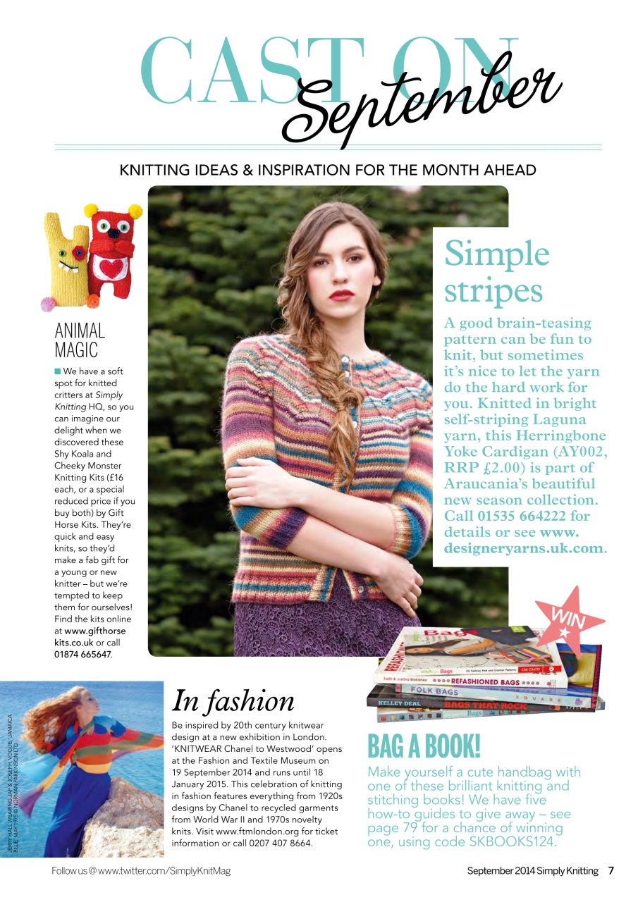 Simply Knitting Preview Pages