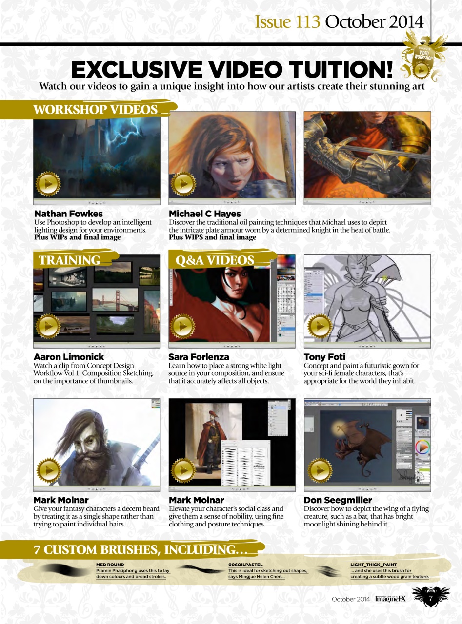 ImagineFX Preview Pages