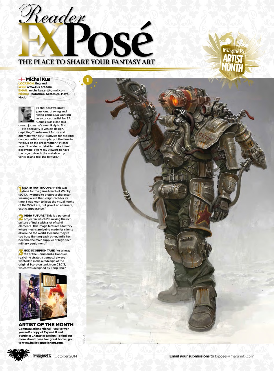 ImagineFX Preview Pages