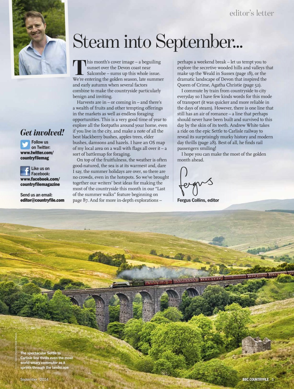 BBC Countryfile Magazine Preview Pages