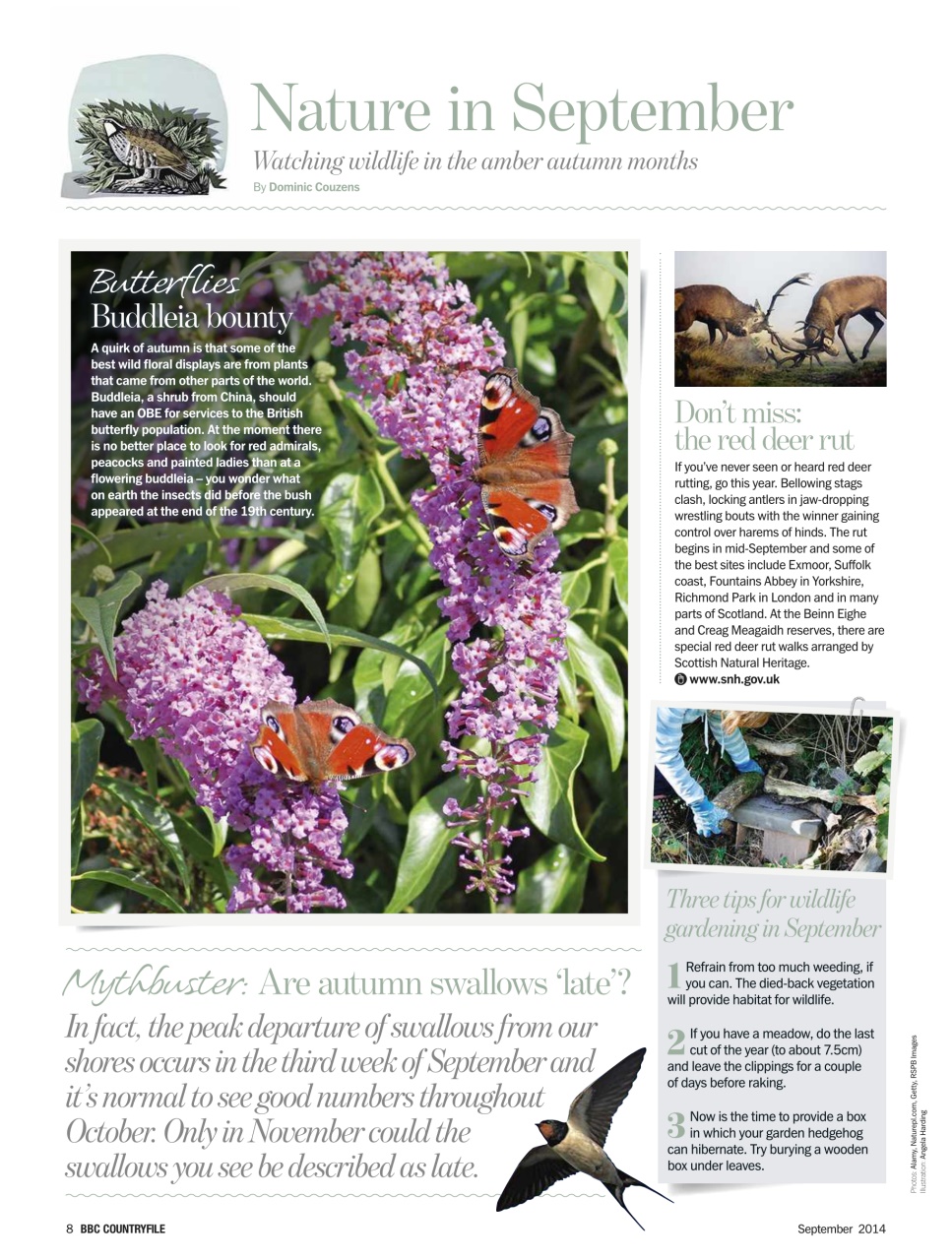 BBC Countryfile Magazine Preview Pages