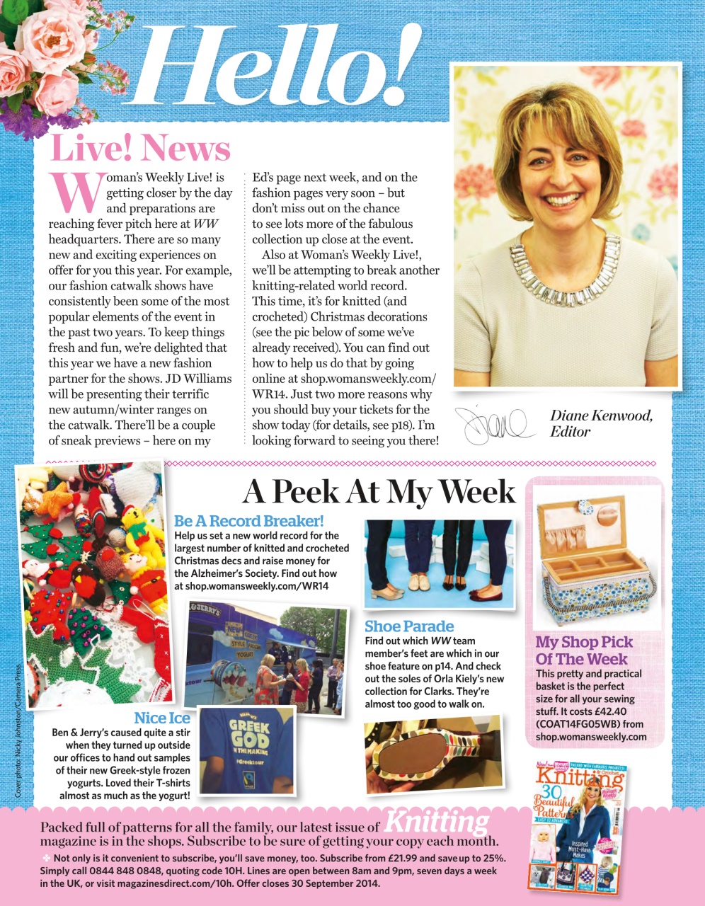 Woman's Weekly Preview Pages