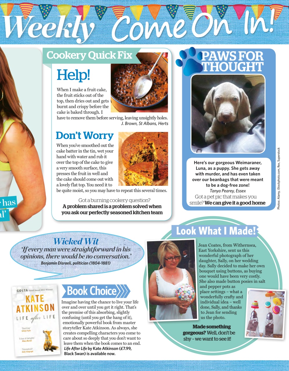 Woman's Weekly Preview Pages