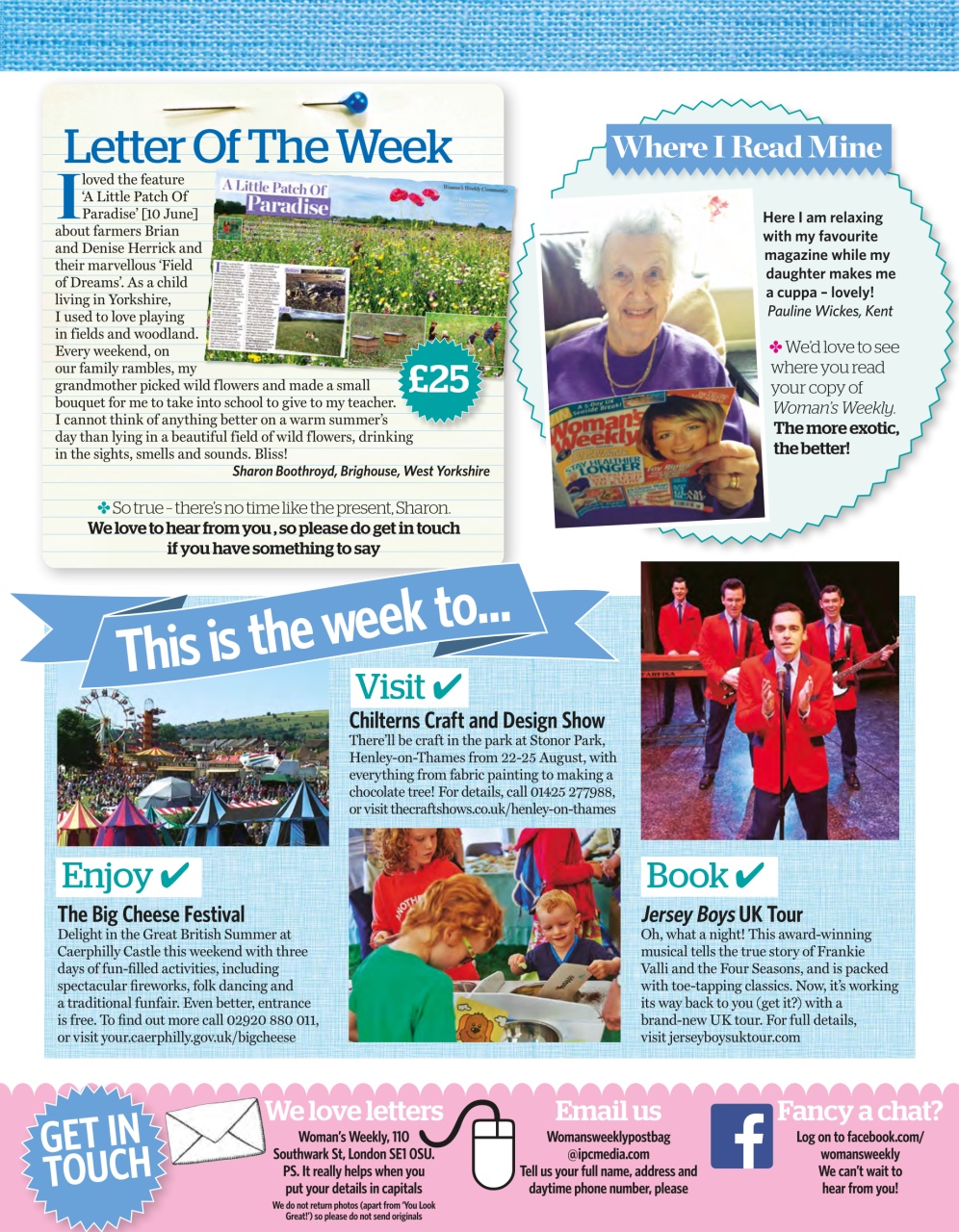 Woman's Weekly Preview Pages