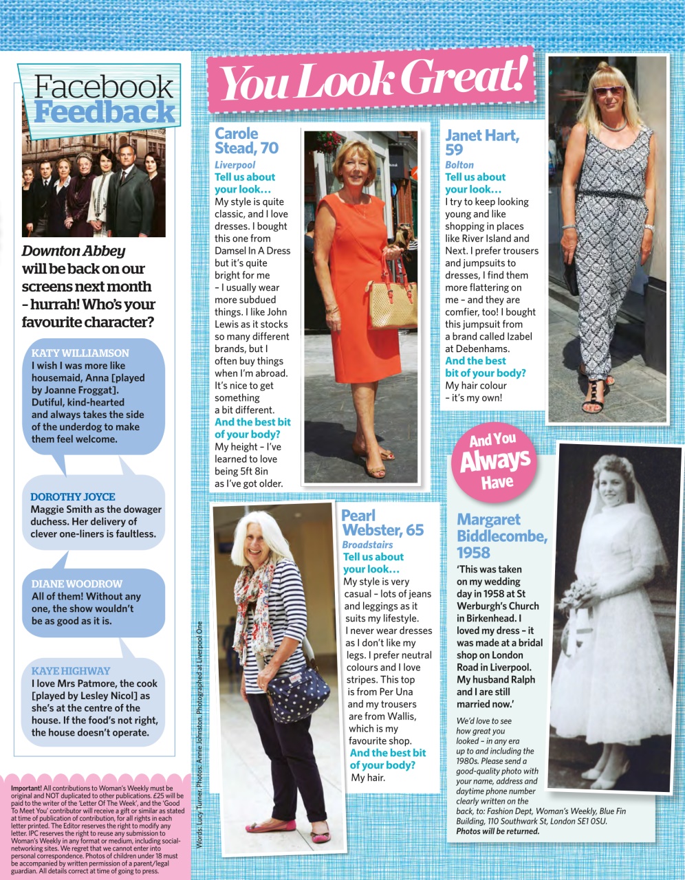 Woman's Weekly Preview Pages