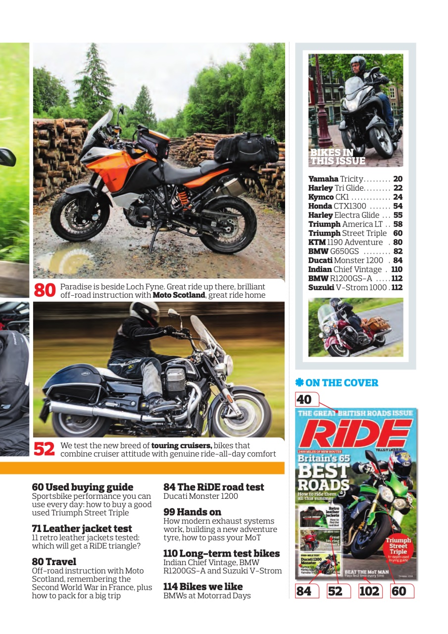 Ride Preview Pages
