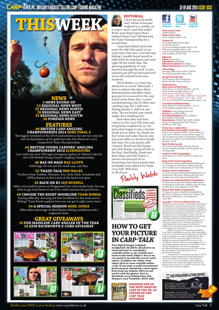 Carp-Talk Preview Pages