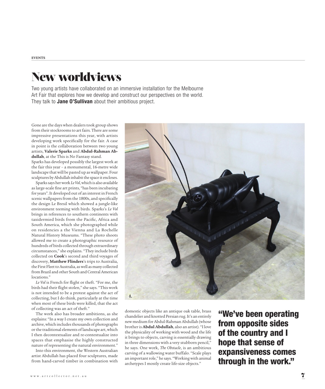 Art Collector Preview Pages