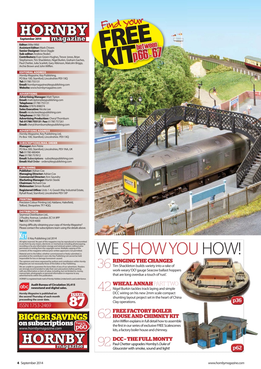 Hornby Magazine Preview Pages