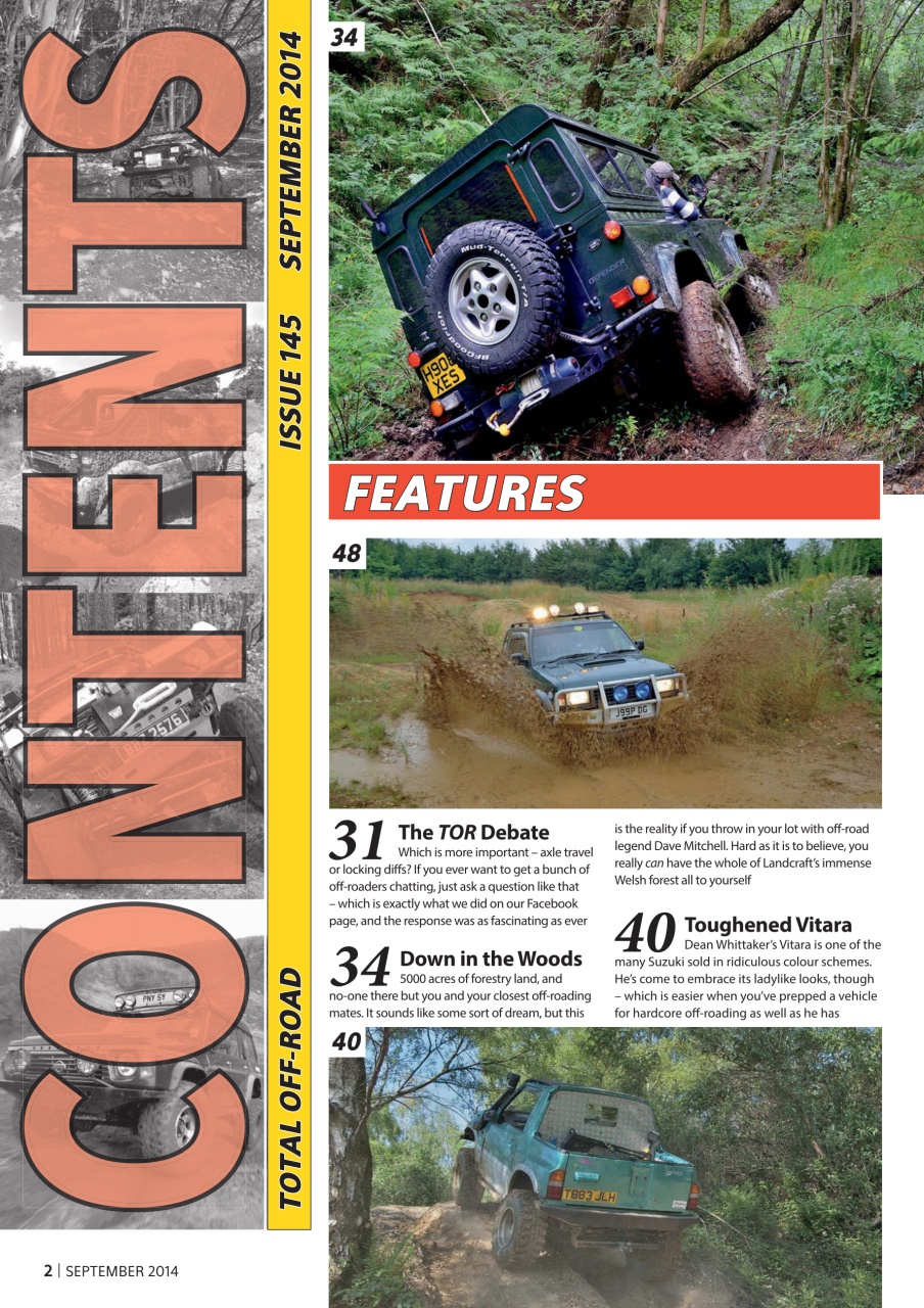 Overlander 4X4 Preview Pages