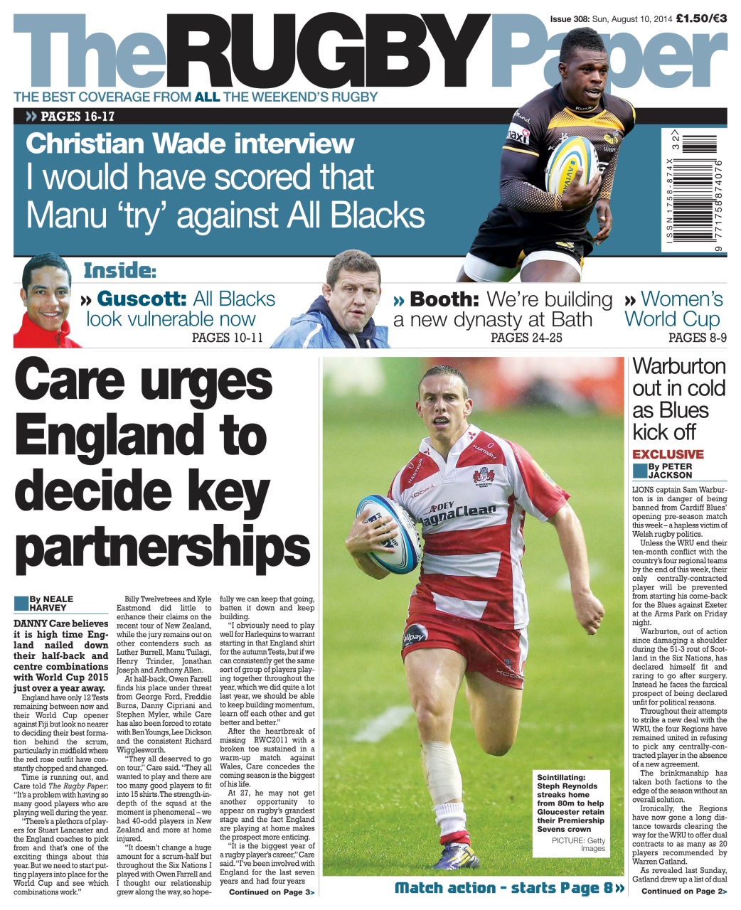The Rugby Paper Preview Pages