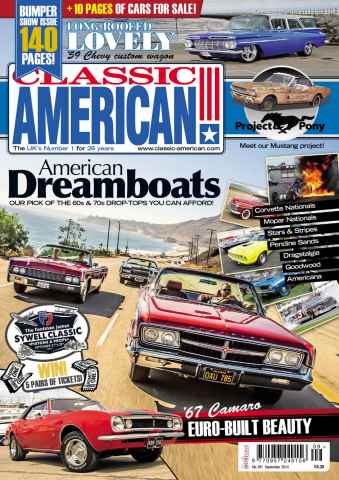 Classic American Magazine issue September 2014