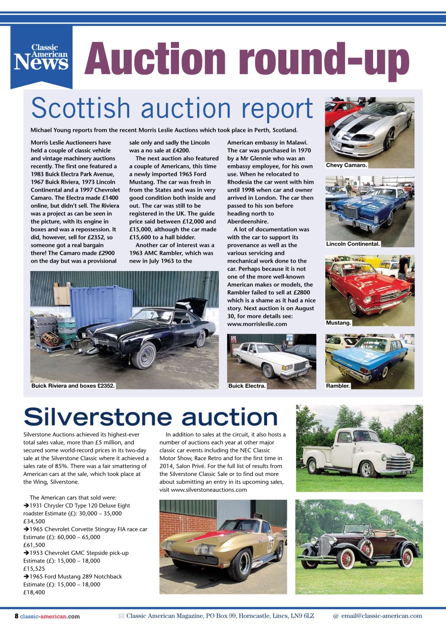 Classic American Magazine Preview Pages