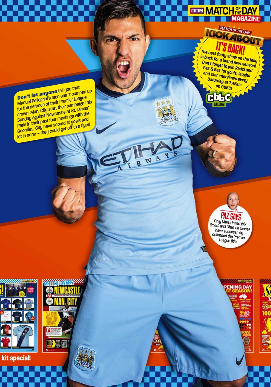 Match of the Day Preview Pages