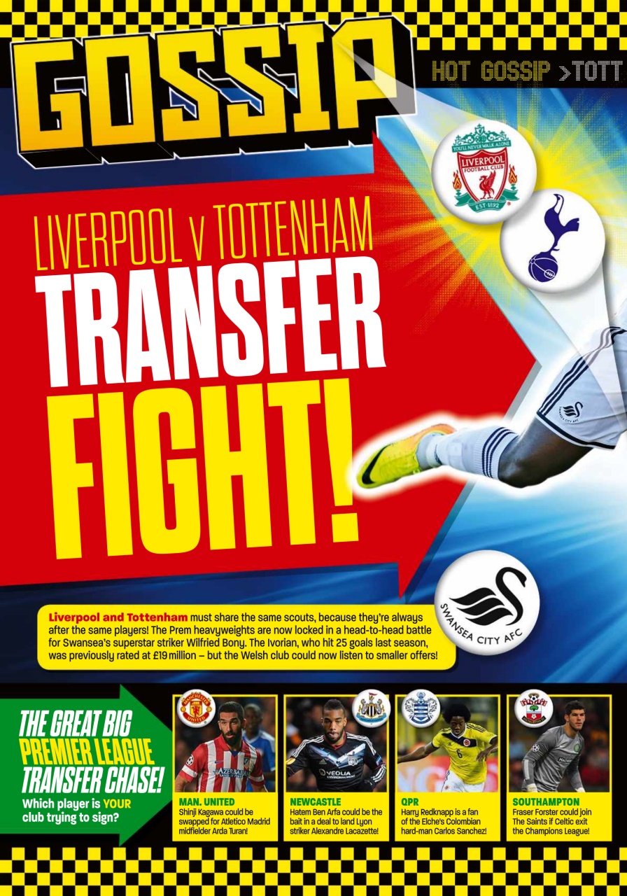 Match of the Day Preview Pages