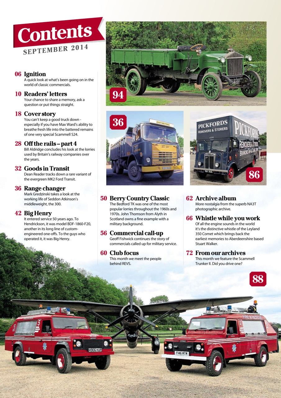 Heritage Commercials Magazine Preview Pages