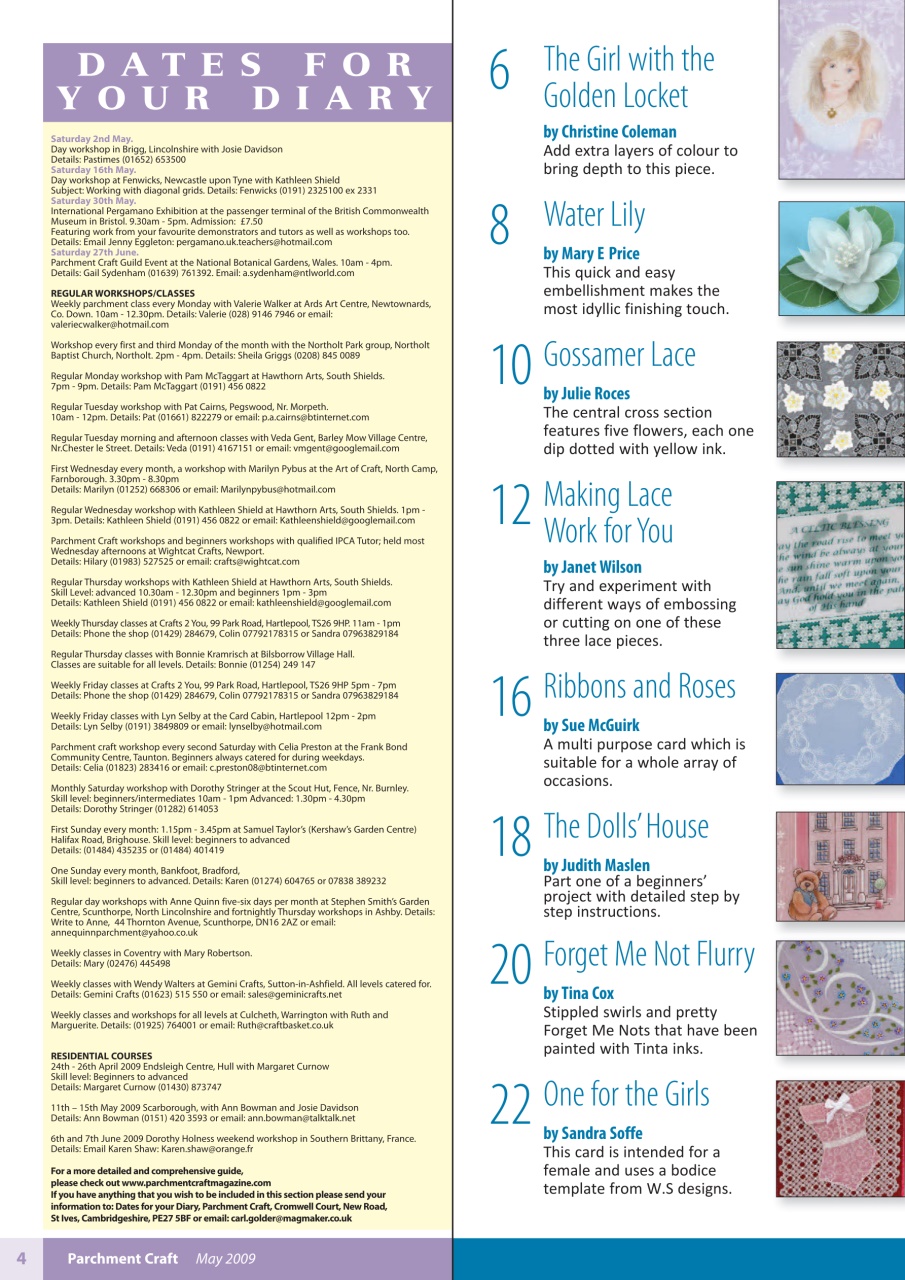 Parchment Craft Preview Pages