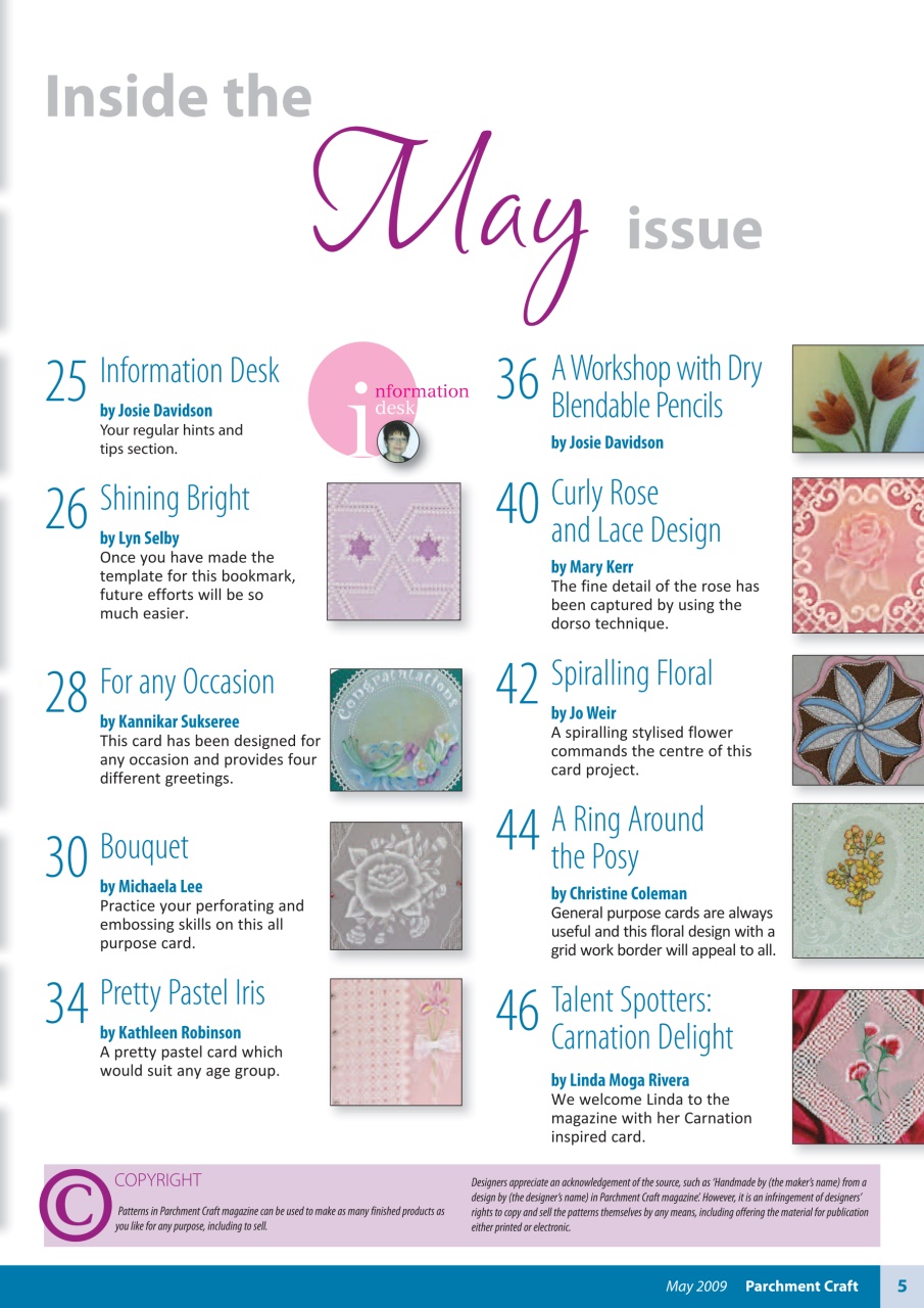 Parchment Craft Preview Pages