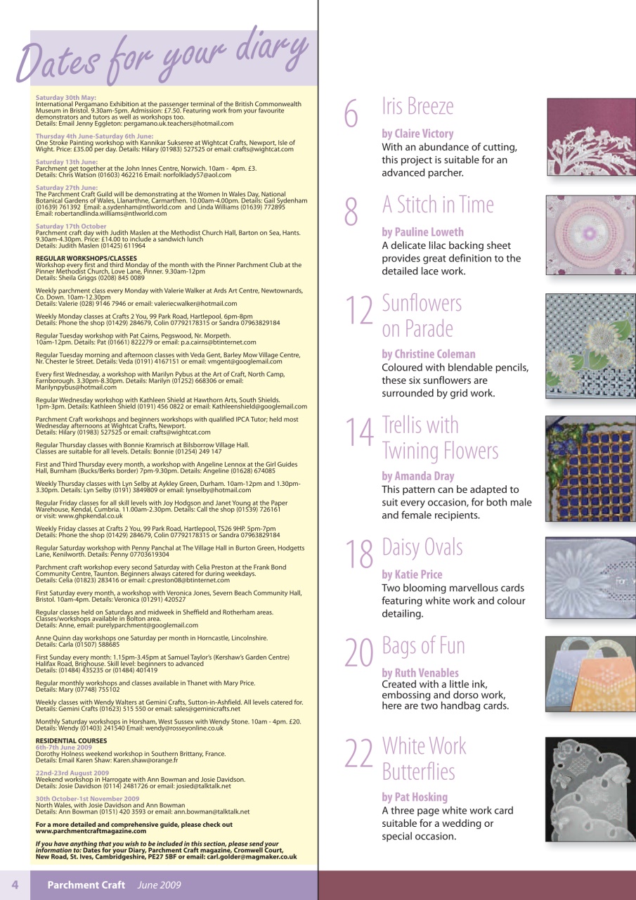 Parchment Craft Preview Pages