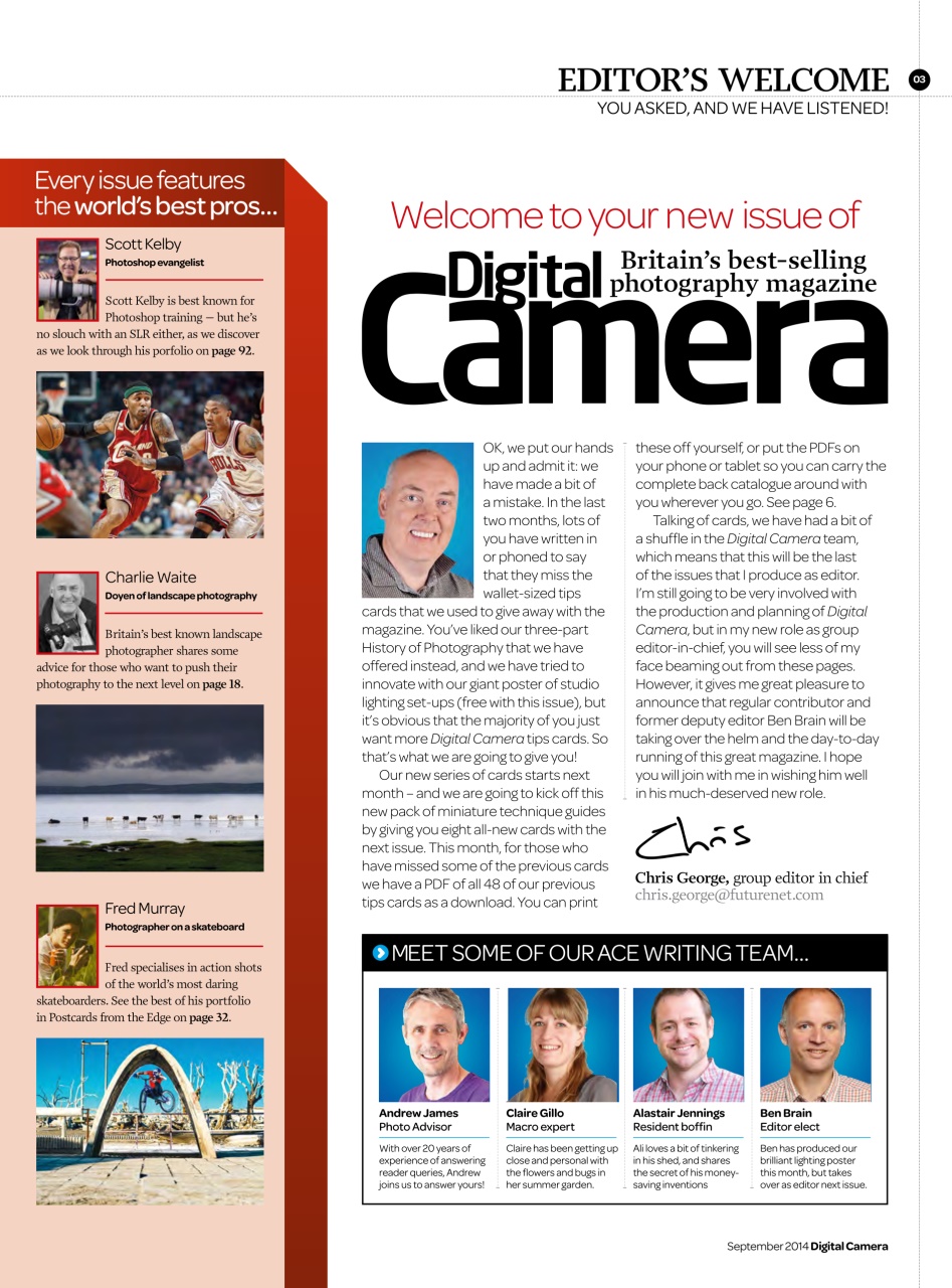 Digital Camera Magazine Preview Pages