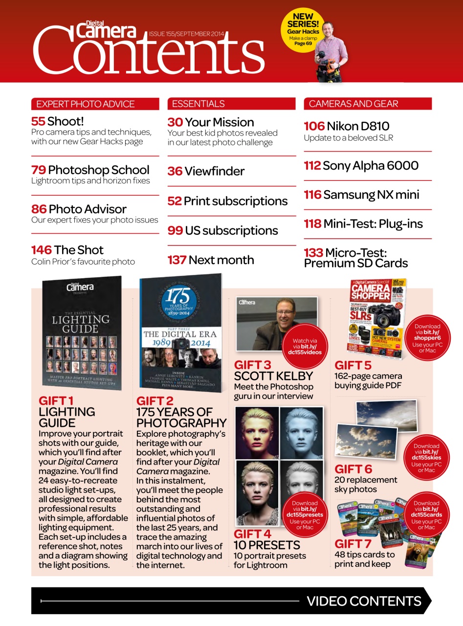 Digital Camera Magazine Preview Pages