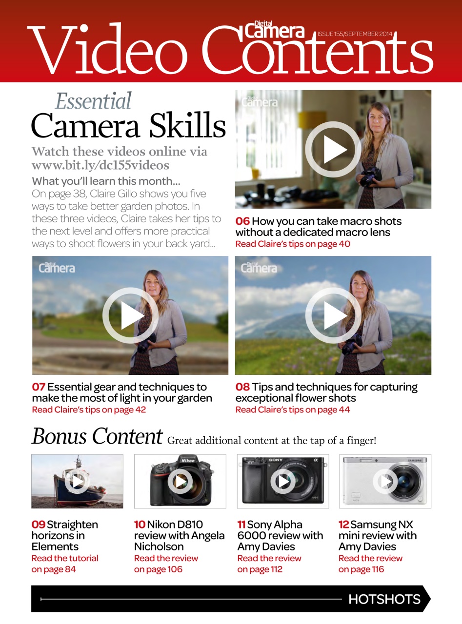Digital Camera Magazine Preview Pages