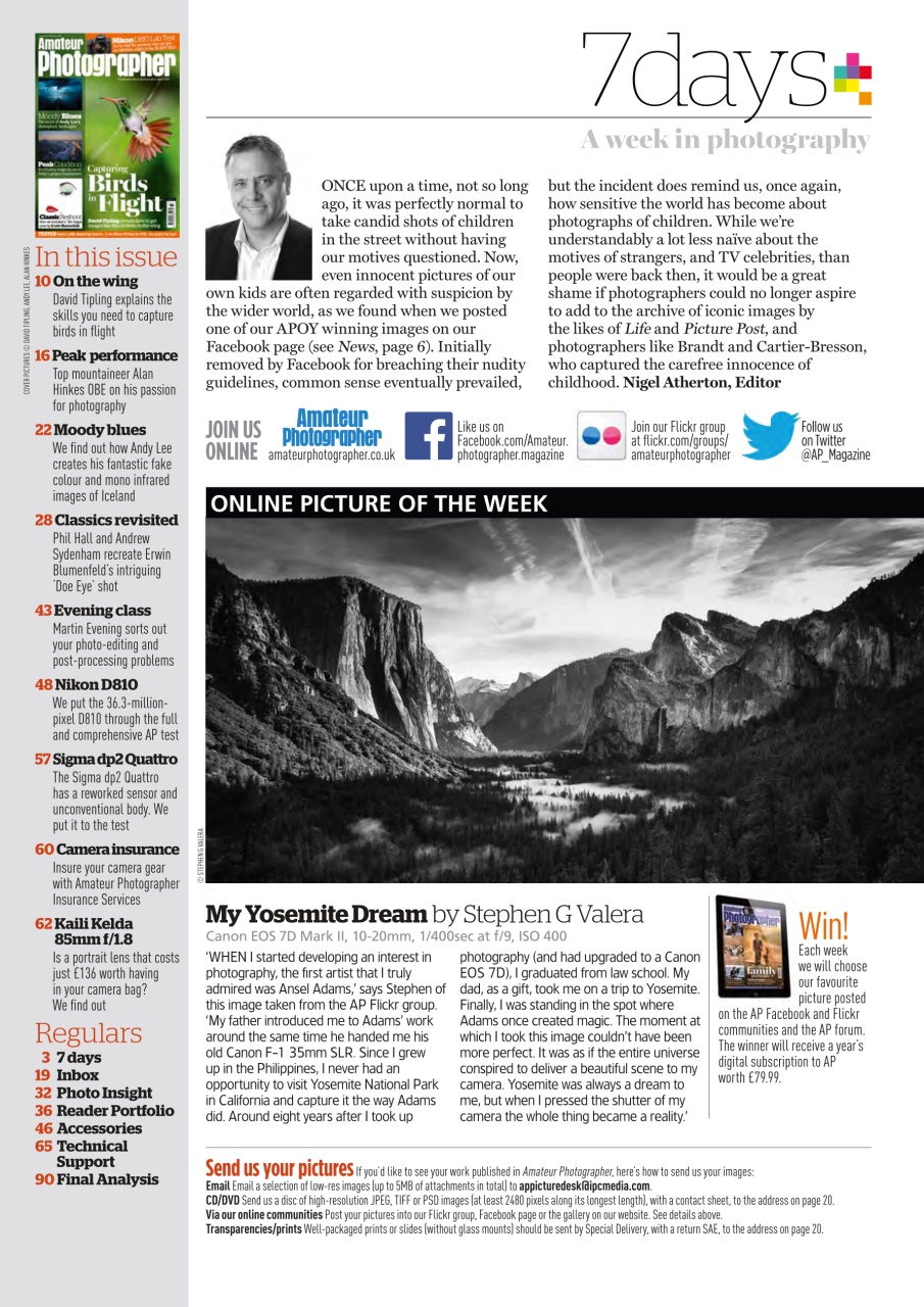 Amateur Photographer Preview Pages