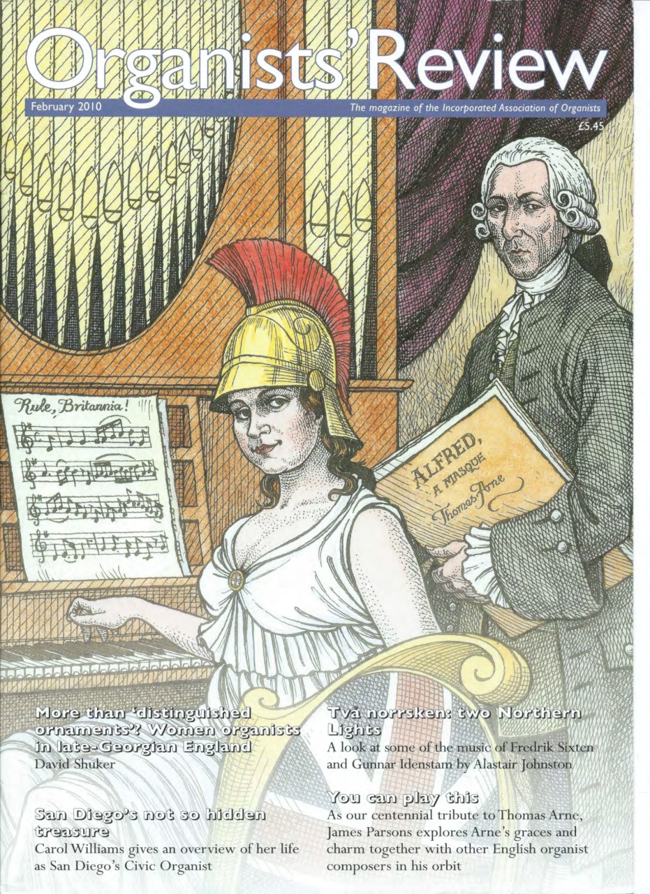 Organists' Review Preview Pages