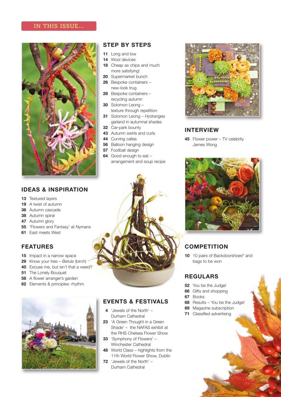 The Flower Arranger Preview Pages