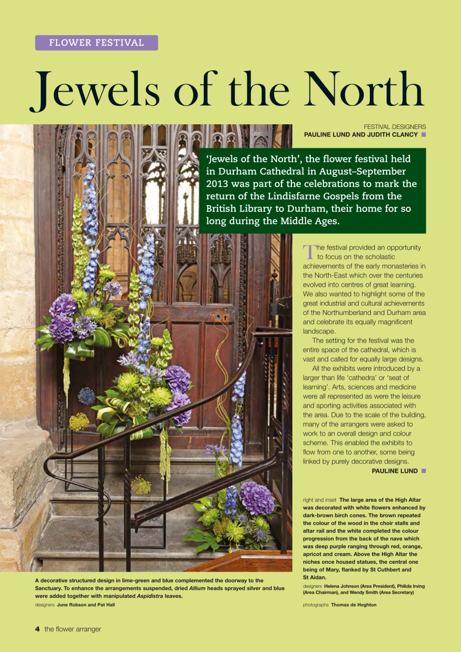 The Flower Arranger Preview Pages