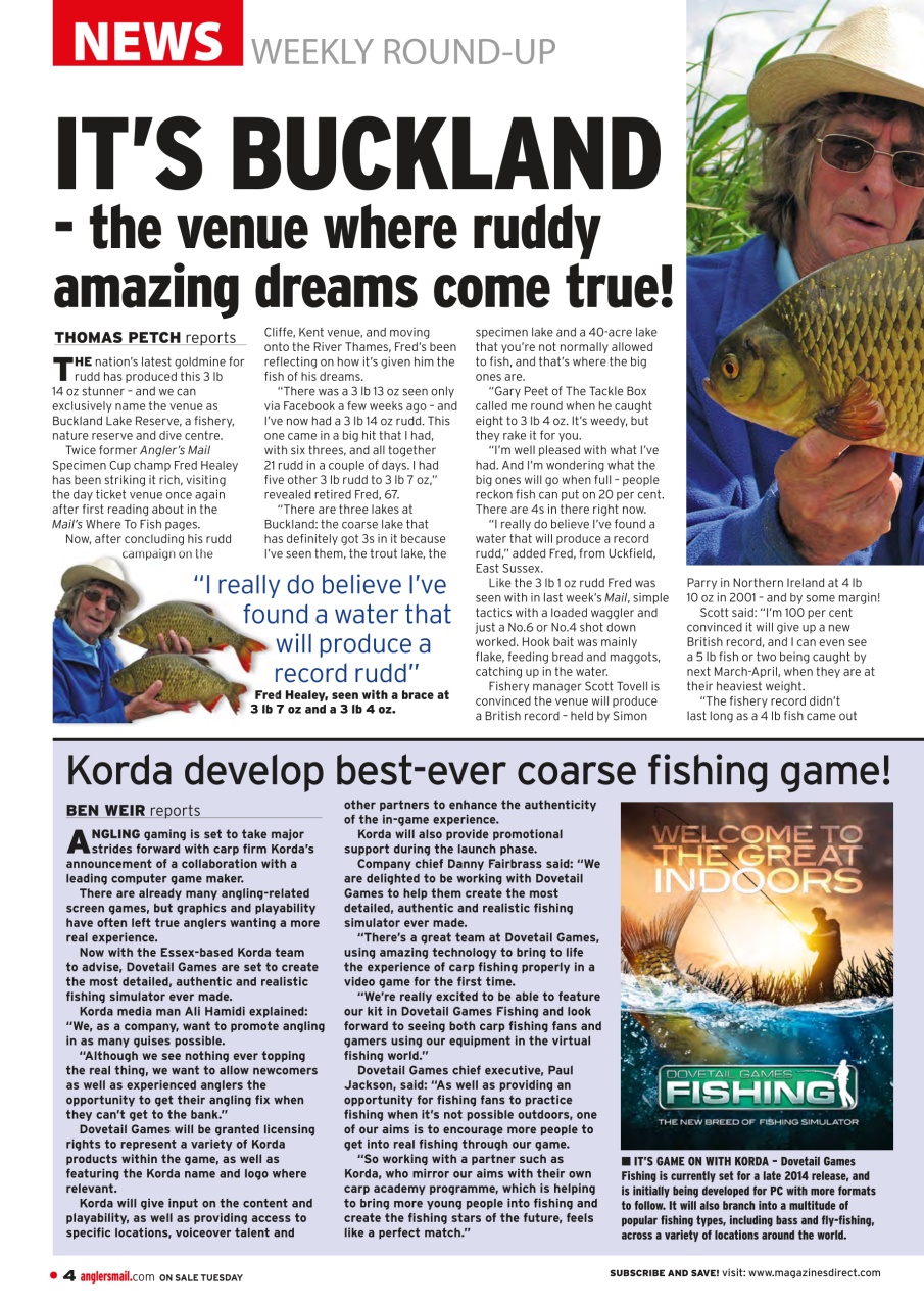 Anglers Mail Preview Pages
