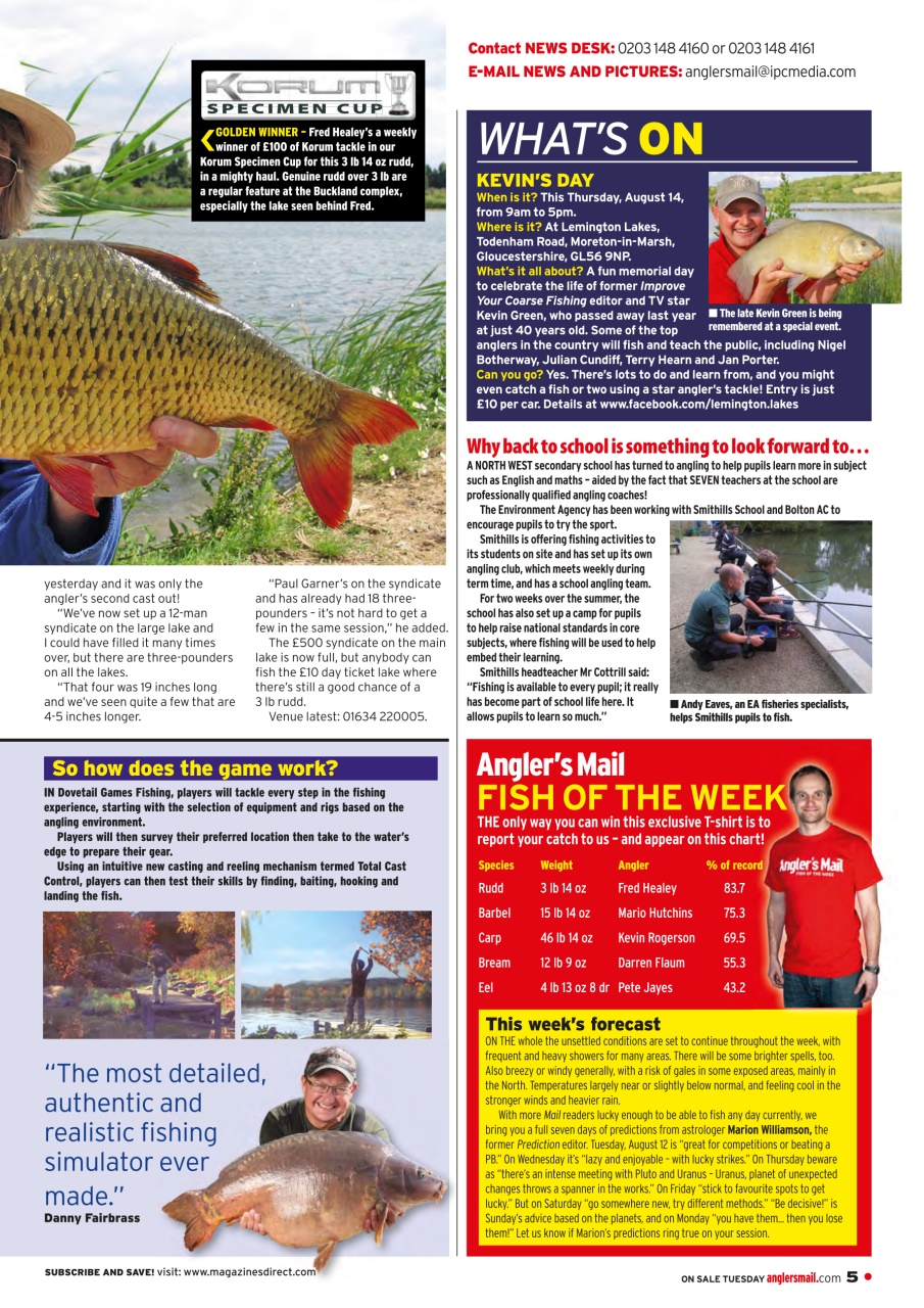 Anglers Mail Preview Pages