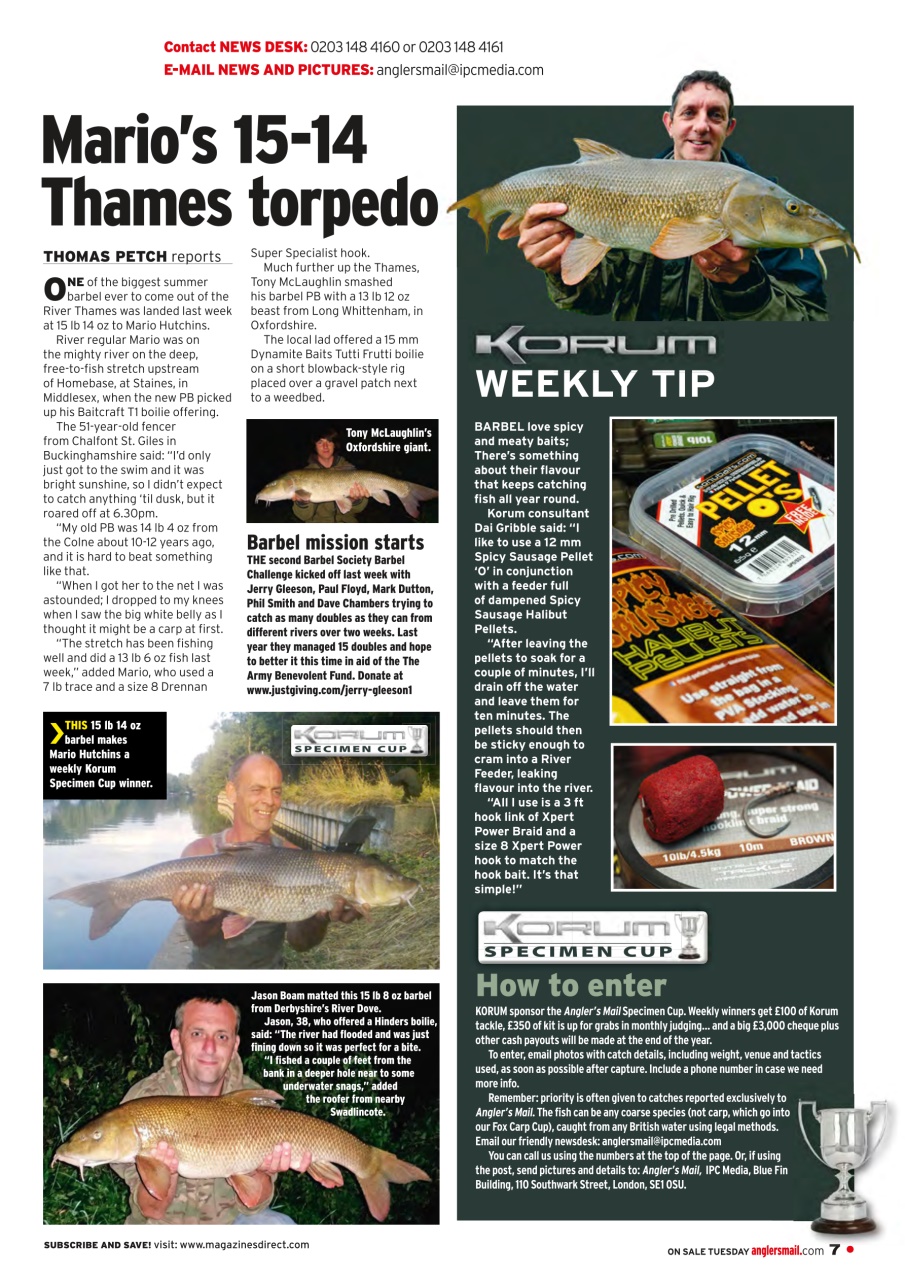Anglers Mail Preview Pages