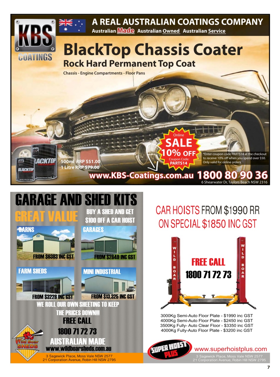 JUST PARTS Preview Pages