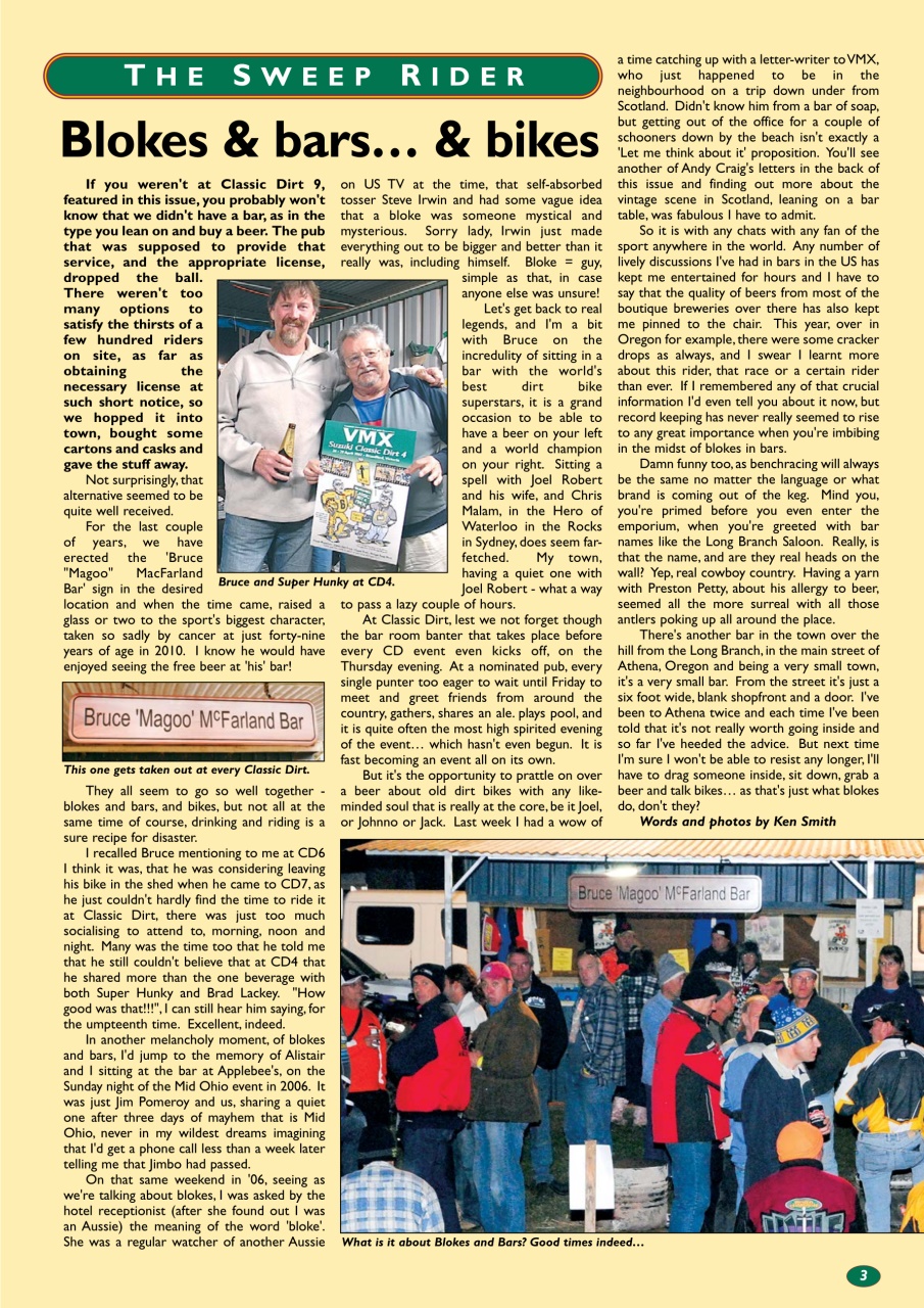 VMX Magazine Preview Pages