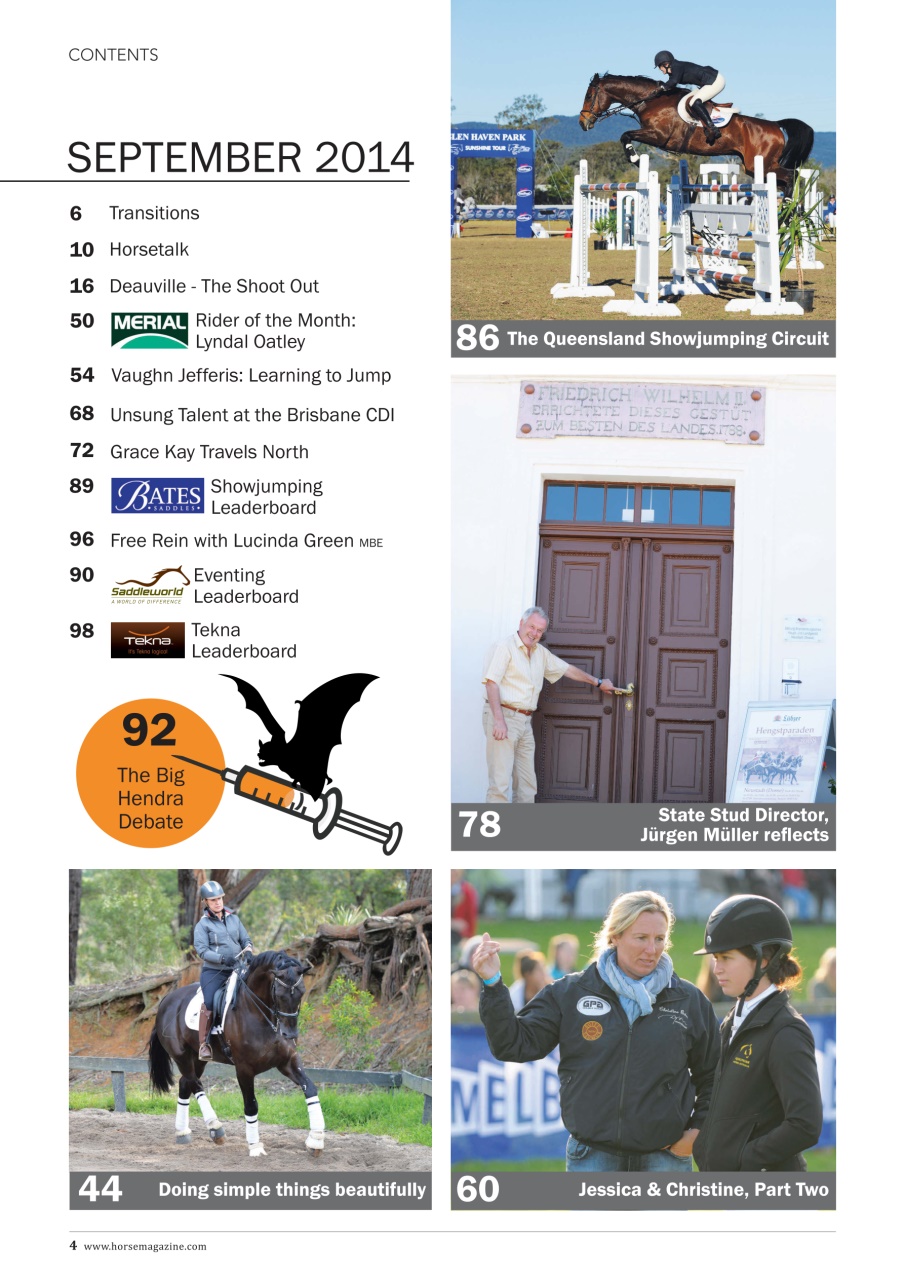 The Horse Magazine Preview Pages