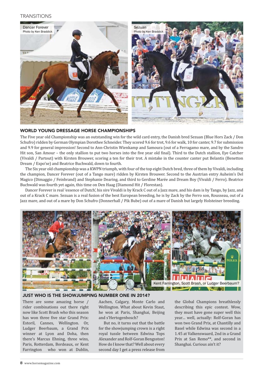 The Horse Magazine Preview Pages