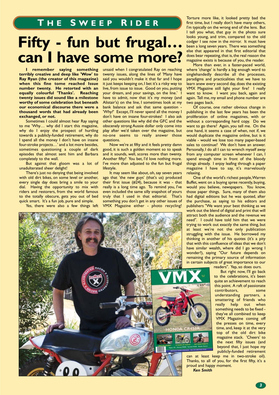 VMX Magazine Preview Pages