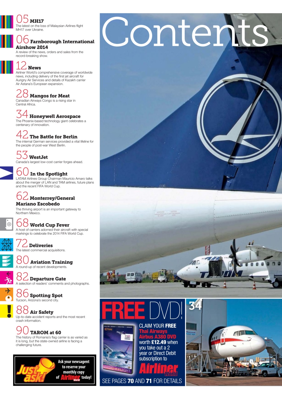 Airliner World Preview Pages