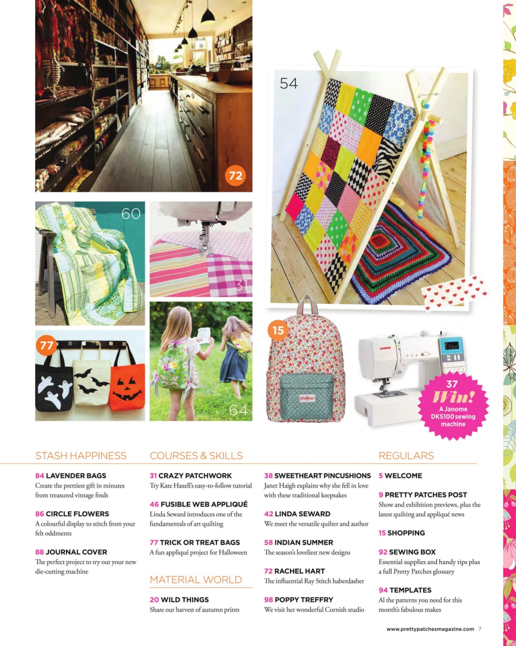 Pretty Patches Magazine Preview Pages